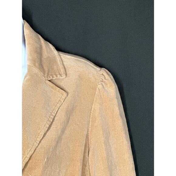 Corduroy Camel VTG Blazer Women’s Fall Winter Preppy Casual Business XL - Picture 5 of 14